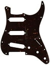 【中古】 Fender フェンダー ピックガード 11-HOLE MODERN-STYLE STRATOCASTER S S S PICKGUARDS TORTOISE