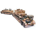 【未使用】【中古】 タミヤ 1/35 ミリタリーミニチュアシリーズ 18t重ハーフトラック戦車運搬車