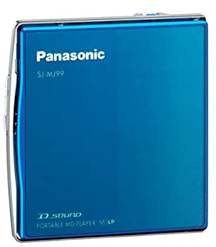 【中古-非常に良い】 Panasonic パナソニック SJ-MJ99-K ポータブルMDプレーヤー ブラック