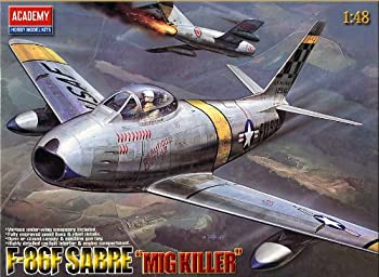 【未使用】【中古】 アカデミー1/48 F-86F セイバー ミグキラー