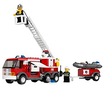 【中古】 LEGO レゴ シティ はしご車 7239