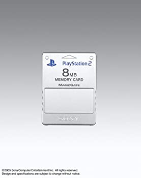 【中古】 PlayStation 2 専用メモリーカード (8MB) サテン シルバー