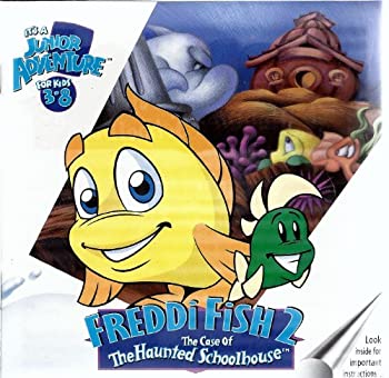 š Freddi Fish 2 The Case of the Haunted Schoolhouse It's a Junior Adventure for Kids 3-8 ͢