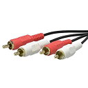 【未使用】【中古】 アクロス RCAケーブル AUDIOピンケーブル 1.5m RCAピン×2-RCAピン×2 AVC106