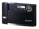 【中古】 ソニー SONY デジタルスチルカメラ Cyber-shot T50 720万画素 ブラック DSC-T50 B