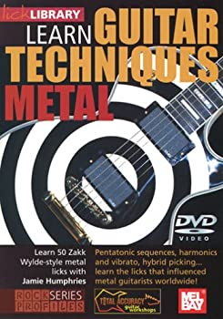 【中古】 Learn Guitar Techniques Metal [DVD] [輸入盤]