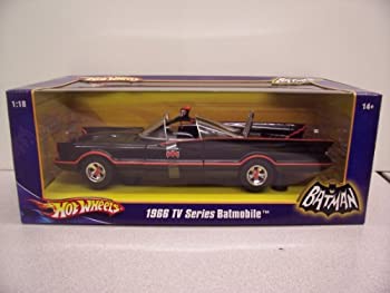 【中古】 マテル 1/18 1966 TV Series Batmobile 完成品