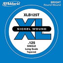 【メーカー名】D'Addario ダダリオ 【メーカー型番】XLB125T【ブランド名】D'Addario ダダリオ 掲載画像は全てイメージです。実際の商品とは色味等異なる場合がございますのでご了承ください。【 ご注文からお届けまで 】・ご注文　：ご注文は24時間受け付けております。・注文確認：当店より注文確認メールを送信いたします。・入金確認：ご決済の承認が完了した翌日よりお届けまで2〜7営業日前後となります。　※海外在庫品の場合は2〜4週間程度かかる場合がございます。　※納期に変更が生じた際は別途メールにてご確認メールをお送りさせて頂きます。　※お急ぎの場合は事前にお問い合わせください。・商品発送：出荷後に配送業者と追跡番号等をメールにてご案内致します。　※離島、北海道、九州、沖縄は遅れる場合がございます。予めご了承下さい。　※ご注文後、当店よりご注文内容についてご確認のメールをする場合がございます。期日までにご返信が無い場合キャンセルとさせて頂く場合がございますので予めご了承下さい。【 在庫切れについて 】他モールとの併売品の為、在庫反映が遅れてしまう場合がございます。完売の際はメールにてご連絡させて頂きますのでご了承ください。【 初期不良のご対応について 】・商品が到着致しましたらなるべくお早めに商品のご確認をお願いいたします。・当店では初期不良があった場合に限り、商品到着から7日間はご返品及びご交換を承ります。初期不良の場合はご購入履歴の「ショップへ問い合わせ」より不具合の内容をご連絡ください。・代替品がある場合はご交換にて対応させていただきますが、代替品のご用意ができない場合はご返品及びご注文キャンセル（ご返金）とさせて頂きますので予めご了承ください。【 中古品ついて 】中古品のため画像の通りではございません。また、中古という特性上、使用や動作に影響の無い程度の使用感、経年劣化、キズや汚れ等がある場合がございますのでご了承の上お買い求めくださいませ。◆ 付属品について商品タイトルに記載がない場合がありますので、ご不明な場合はメッセージにてお問い合わせください。商品名に『付属』『特典』『○○付き』等の記載があっても特典など付属品が無い場合もございます。ダウンロードコードは付属していても使用及び保証はできません。中古品につきましては基本的に動作に必要な付属品はございますが、説明書・外箱・ドライバーインストール用のCD-ROM等は付属しておりません。◆ ゲームソフトのご注意点・商品名に「輸入版 / 海外版 / IMPORT」と記載されている海外版ゲームソフトの一部は日本版のゲーム機では動作しません。お持ちのゲーム機のバージョンなど対応可否をお調べの上、動作の有無をご確認ください。尚、輸入版ゲームについてはメーカーサポートの対象外となります。◆ DVD・Blu-rayのご注意点・商品名に「輸入版 / 海外版 / IMPORT」と記載されている海外版DVD・Blu-rayにつきましては映像方式の違いの為、一般的な国内向けプレイヤーにて再生できません。ご覧になる際はディスクの「リージョンコード」と「映像方式(DVDのみ)」に再生機器側が対応している必要があります。パソコンでは映像方式は関係ないため、リージョンコードさえ合致していれば映像方式を気にすることなく視聴可能です。・商品名に「レンタル落ち 」と記載されている商品につきましてはディスクやジャケットに管理シール（値札・セキュリティータグ・バーコード等含みます）が貼付されています。ディスクの再生に支障の無い程度の傷やジャケットに傷み（色褪せ・破れ・汚れ・濡れ痕等）が見られる場合があります。予めご了承ください。◆ トレーディングカードのご注意点トレーディングカードはプレイ用です。中古買取り品の為、細かなキズ・白欠け・多少の使用感がございますのでご了承下さいませ。再録などで型番が違う場合がございます。違った場合でも事前連絡等は致しておりませんので、型番を気にされる方はご遠慮ください。