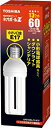 【未使用】【中古】 TOSHIBA 東芝 ネオボールZ D形 60Wタイプ 口金直径17mm 電球色 EFD15EL 13-E17(2)