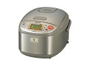 【中古-非常に良い】 ZOJIRUSHI 3合炊きマイコン炊飯ジャーちょっと炊け NS-LC05-XJ ステンレスブラウン