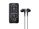 【中古-非常に良い】 SONY ウォークマン Sシリーズ FM付 NC機能 メモリータイプ 4GB ブラック NW-S736F B