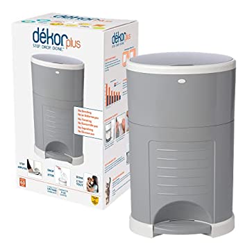 【中古】【輸入品・未使用】Dekor Plus Hands-Free Diaper Pail%カンマ% Gray by dekor 【中古】【輸入品・未使用】Dekor Plus Hands-Free Diaper Pail%カンマ% Gray by dekor