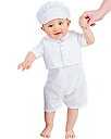 【中古】【輸入品・未使用】Alex Christening or Baptism Outfit for Boys%カンマ% Made in USA by One Small Child