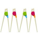 【中古】【輸入品・未使用】Miraclekoo Training Chopsticks for Children%カンマ%4 Pair by Miracleko...