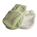 【中古】【輸入品・未使用】Safety 1st No Scratch Mittens%カンマ% Green by Safety 1st