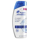 【中古】【輸入品 未使用】Head Shoulders Classic Clean Dandruff Shampoo カンマ 23.7 Oz by Head Shoulders