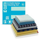 【中古】【輸入品・未使用】e-cloth真空8?pkホームクリーニングセット# 10903