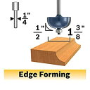 【中古】【輸入品 未使用】Bosch 85207MC 1/2 In. x 5/8 In. Carbide-Tipped Cove Router Bit