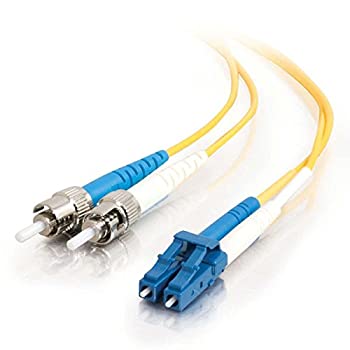 【中古】【輸入品・未使用】C2G 2m LC-ST 9/125 Duplex Single Mode OS2 Fiber Cable - Yellow - 6ft - Patch cable - LC single-mode (M) to ST single-mode (M) - 6.6 ft