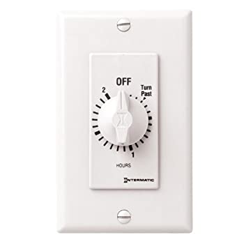 【中古】【輸入品・未使用】Intermatic FD2HW 2-Hour Spring Loaded Wall Timer%カンマ% White by Inte..