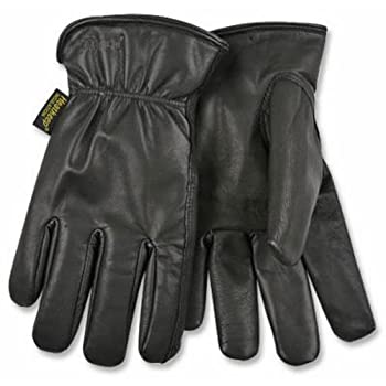 yÁzyAiEgpzKINCO 93HK-XL Men's Lined Goatskin Gloves%J}% Heat keep Thermal Lining%J}% X-Large%J}% Black by KINCO INTERNATIONAL