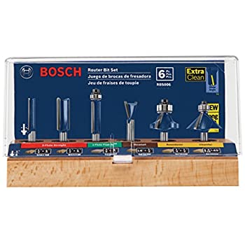 yÁzyAiEgpzBosch RBS006 1/4-Inch Shank Carbide-Tipped Multi-Purpose Router Bit Set%J}% 6-Piece by BOSCH