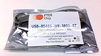 【中古】【輸入品 未使用】FTDI Chip USB to RS485シリアルコンバータケーブル USB-RS485-WE-1800-BT