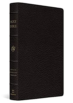 【中古】【輸入品 未使用】Holy Bible: English Standard Version カンマ Black カンマ Goatskin カンマ Preaching Bible カンマ Verse-by-verse Edition