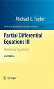 【中古】【輸入品 未使用】Partial Differential Equations III: Nonlinear Equations (Applied Mathematical Sciences カンマ 117)