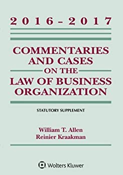 楽天ムジカ＆フェリーチェ楽天市場店【中古】【輸入品・未使用】Commentaries and Cases on the Law of Business Organization: 2016-2017 Statutory Supplement （Supplements）