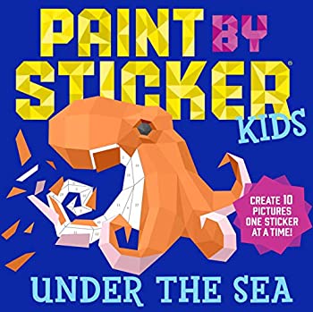 楽天ムジカ＆フェリーチェ楽天市場店【中古】【輸入品・未使用】Paint by Sticker Kids: Under the Sea: Create 10 Pictures One Sticker at a Time!