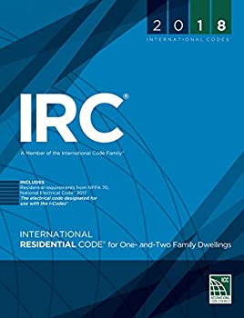 【中古】【輸入品・未使用】IRC 2018: International Residential Code for One- and Two-Family Dwellings