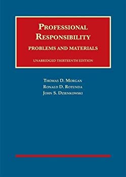 【中古】【輸入品・未使用】Professional Responsibility%カンマ% Problems and Materials (University Casebook)