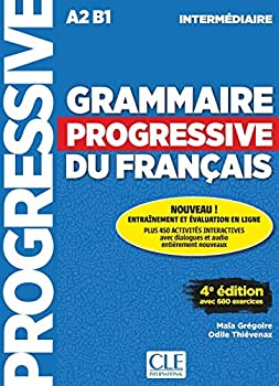 【中古】【輸入品 未使用】Grammaire progressive du francais - Nouvelle edition: Livre intermediaire