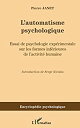 【中古】【輸入品 未使用】L 039 automatisme psychologique: Essai de psychologie experimentale sur les formes inferieures de l 039 activite humaine (1889)