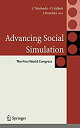 【中古】【輸入品・未使用】Advancing Social Simulation: The First World Congress (Agent-Based ...