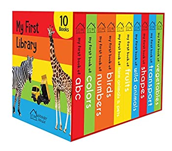 楽天ムジカ＆フェリーチェ楽天市場店【中古】【輸入品・未使用】My First Library : Boxset of 10 Board Books for Kids [Board book] Wonder House Books Editorial