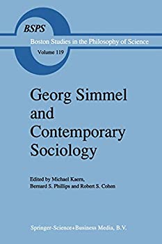 【中古】【輸入品 未使用】Georg Simmel and Contemporary Sociology (Boston Studies in the Philosophy and History of Science カンマ 119)