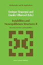 【中古】【輸入品・未使用】Instabilities and Nonequilibrium Structures II: Dynamical Systems and Instabilities (Mathematics and Its Applications%カンマ% 50)