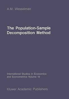 楽天ムジカ＆フェリーチェ楽天市場店【中古】【輸入品・未使用】The Population-Sample Decomposition Method: A Distribution-Free Estimation Technique for Minimum Distance Parameters （International Stu