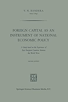 【中古】【輸入品 未使用】Foreign Capital as an Instrument of National Economic Policy