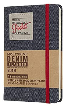 楽天ムジカ＆フェリーチェ楽天市場店【中古】【輸入品・未使用】Moleskine 2019 12M Limited Edition Denim Weekly Notebook％カンマ％ Pocket％カンマ％ Weekly Notebook％カンマ％ Black Pocket％カンマ％ Hard Cover （3.5 x 5.5）