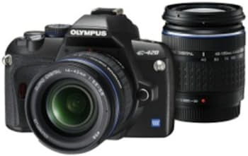 【中古】OLYMPUS デジタル一眼レフカメラ E-420 ダブルズームキット E-420WKIT