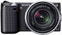 【中古】ソニー SONY デジタル一眼α NEX-5 ズームレンズキット ブラック NEX-5K/B