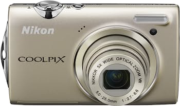 【中古】Nikon デジタルカメラ COOLPIX (クールピクス) S5100 ウォームシルバー S5100SL 1220万画素 光学5倍ズーム 広角28mm 2.7型液晶