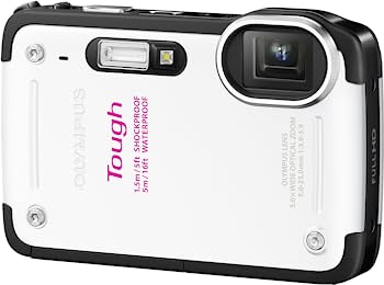 【中古】OLYMPUS デジタルカメラ TG-620 1200万画素 5m防水 裏面照射型CMOS 広角28mm ホワイト TG-620 WHT