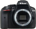【中古-非常に良い】Nikon デジタル一眼レフカメラ D5300 ブラック 2400万画素 3.2型液晶 D5300BK