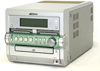 【中古】Victor ビクター JVC CA-UXW5-S シルバー マイクロコンポーネントMDシステム UX-W5-Sのセンターユニット（CD/ダブルMD/カセット/チューナー/アン