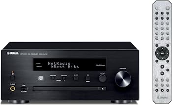 【中古】ヤマハ ネットワーク CDレシーバー AirPlay MusicCast 対応 Wi-Fi内蔵 ブラック CRX-N470(B)