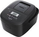 【中古】パナソニック 炊飯器 5.5合 IH式 備長炭釜 ブラック SR-FE109-K